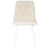 Стул обеденный DOBRIN CHILLY ROMBO, Бежевый Simple 44, основание белое, Вариант: Бежевый Simple 44, основание белое, изображение 6 | Интернет магазин мебели и декора LifeDekor