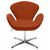 Кресло SWAN STYLE CHAIR терракотовый, искусственная замша, изображение 2 | Интернет магазин мебели и декора LifeDekor