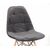 Стул 301K /Alex soft (B-3) Grey velvet, изображение 2 | Интернет магазин мебели и декора LifeDekor