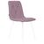 Стул обеденный DOBRIN CHILLY ROMBO, Лавандовый Simple 48, основание белый, Вариант: Лавандовый Simple 48, основание белый, изображение 2 | Интернет магазин мебели и декора LifeDekor