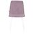 Стул обеденный DOBRIN CHILLY ROMBO, Лавандовый Simple 48, основание белый, Вариант: Лавандовый Simple 48, основание белый, изображение 6 | Интернет магазин мебели и декора LifeDekor