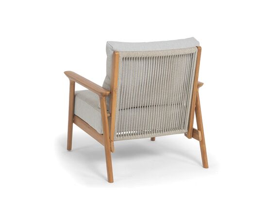 "Копенгаген" лаунж-зона 5-местная плетеная из роупа, каркас тик, цвет бежевый, изображение 19 | Интернет магазин мебели и декора LifeDekor