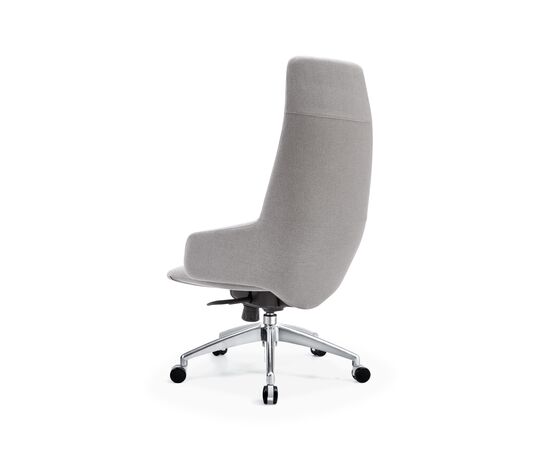 Кресло руководителя TopChairs Bow в ткани серый, изображение 6 | Интернет магазин мебели и декора LifeDekor
