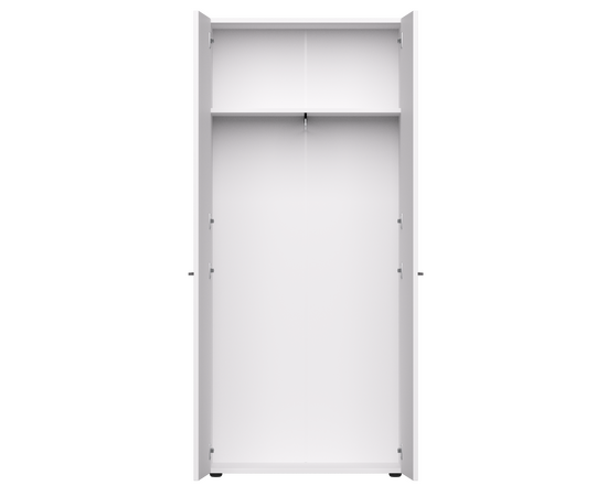 Гардероб Everprof EVO (ЭВО) 800х383x1835 Белый, изображение 2 | Интернет магазин мебели и декора LifeDekor