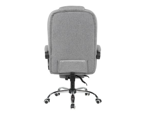 Кресло руководителя TopChairs President NEW серое в ткани, изображение 5 | Интернет магазин мебели и декора LifeDekor