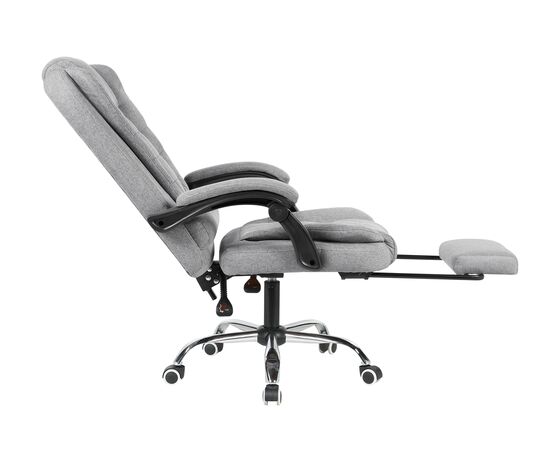 Кресло руководителя TopChairs President NEW серое в ткани, изображение 6 | Интернет магазин мебели и декора LifeDekor