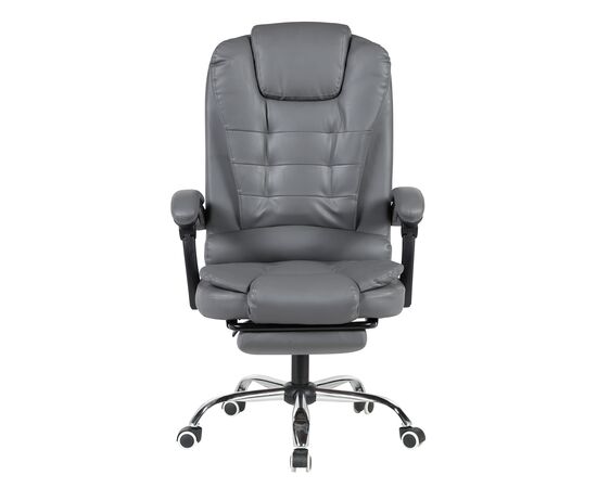 Кресло руководителя TopChairs President NEW серое, изображение 3 | Интернет магазин мебели и декора LifeDekor
