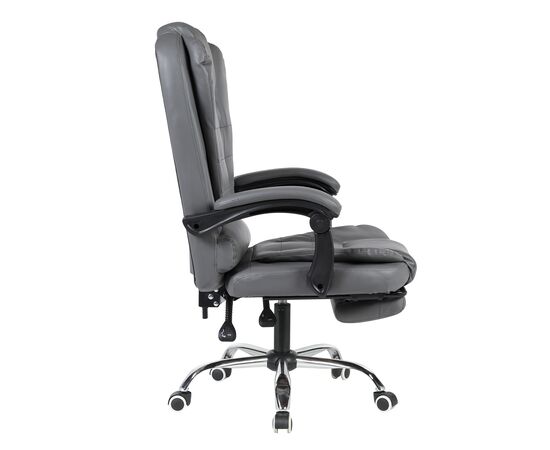 Кресло руководителя TopChairs President NEW серое, изображение 4 | Интернет магазин мебели и декора LifeDekor