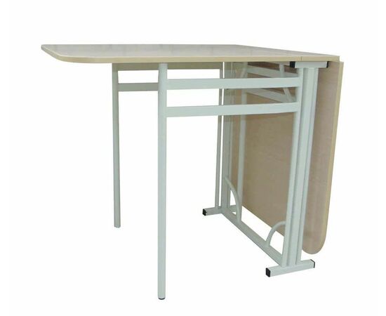 Стол-книжка Искра, Белый/Дуб молочный, изображение 6 | Интернет магазин мебели и декора LifeDekor