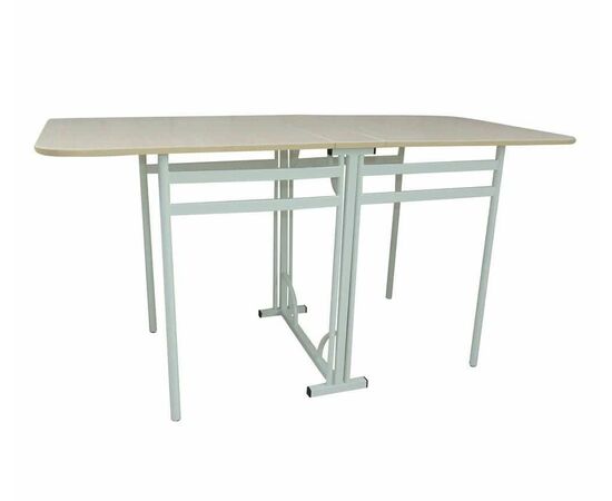 Стол-книжка Искра, Белый/Дуб молочный, изображение 2 | Интернет магазин мебели и декора LifeDekor