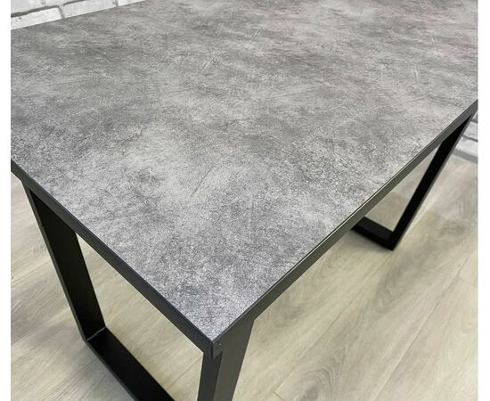 Стол Саен 8, Черный/Бетон, изображение 14 | Интернет магазин мебели и декора LifeDekor