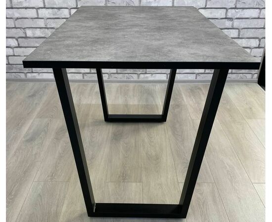 Стол Саен 8, Черный/Бетон, изображение 10 | Интернет магазин мебели и декора LifeDekor