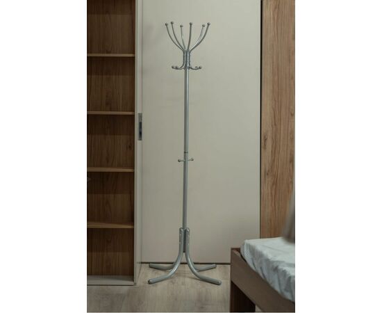 Вешалка напольная М 6 металлик | Интернет магазин мебели и декора LifeDekor