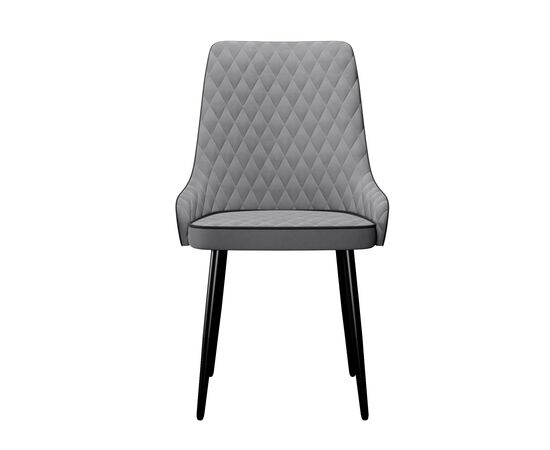 Стул DikLine 305М B22 GREY /ножки черные, изображение 3 | Интернет магазин мебели и декора LifeDekor