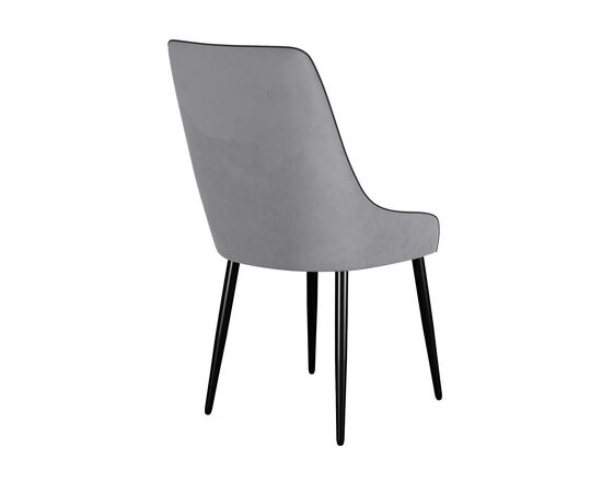 Стул DikLine 305М B22 GREY /ножки черные, изображение 2 | Интернет магазин мебели и декора LifeDekor