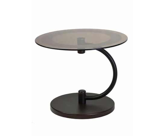 Стол журнальный Дуэт 13Н черный/венге/тонированное | Интернет магазин мебели и декора LifeDekor