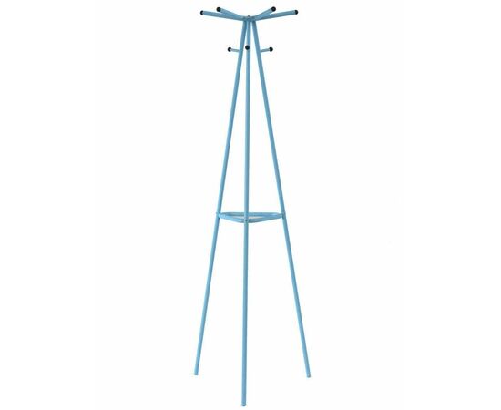 Вешалка напольная Галилео 217 голубой | Интернет магазин мебели и декора LifeDekor