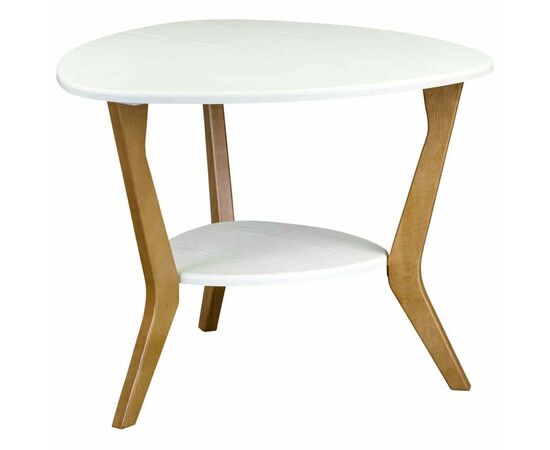 Стол журнальный BeautyStyle 15 белый/бук | Интернет магазин мебели и декора LifeDekor