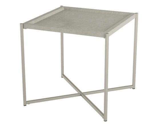 Стол журнальный Стефан лайт стоун/титан | Интернет магазин мебели и декора LifeDekor