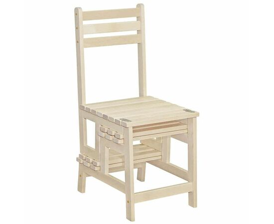 Стул-стремянка Массив лак | Интернет магазин мебели и декора LifeDekor