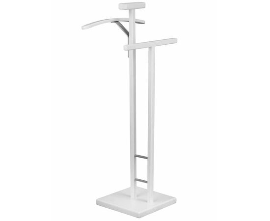 Вешалка костюмная ГАЛАНТ 340 металлик/ белый | Интернет магазин мебели и декора LifeDekor