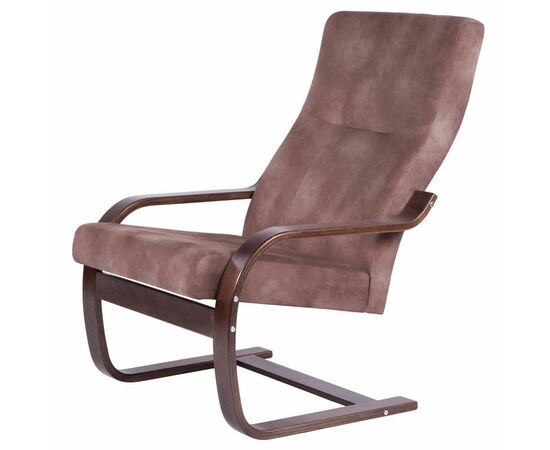 Кресло Кристалл ткань орех, каркас орех | Интернет магазин мебели и декора LifeDekor