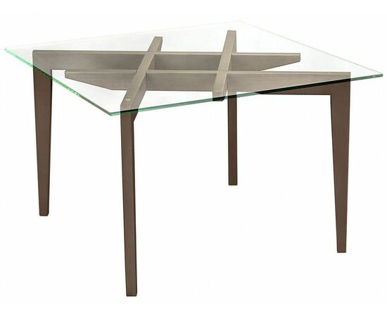 Стол журнальный Рилле 442 шимо/прозрачное | Интернет магазин мебели и декора LifeDekor