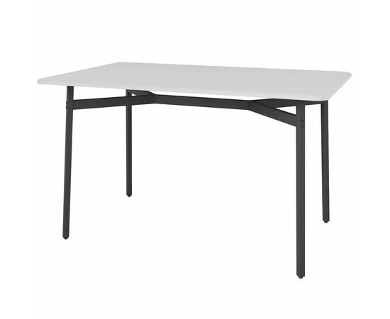 Стол обеденный Кросс белый | Интернет магазин мебели и декора LifeDekor