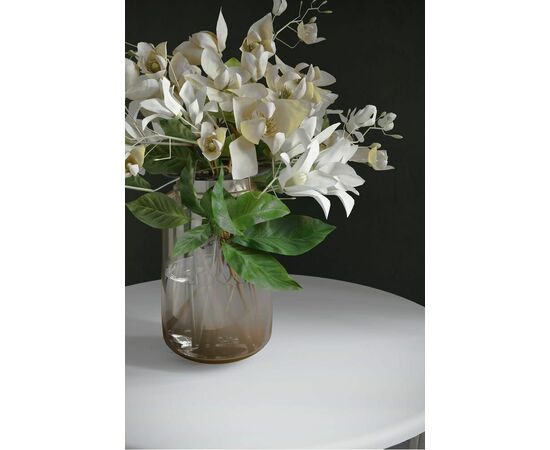 Стол журнальный ХОГ белый/дуб светлый | Интернет магазин мебели и декора LifeDekor