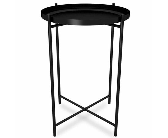 Столик журнальный SHT-CT8 чёрный муар | Интернет магазин мебели и декора LifeDekor