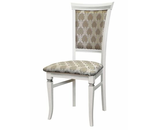 Стул Бонита белый/серебро, Маркус серебро | Интернет магазин мебели и декора LifeDekor