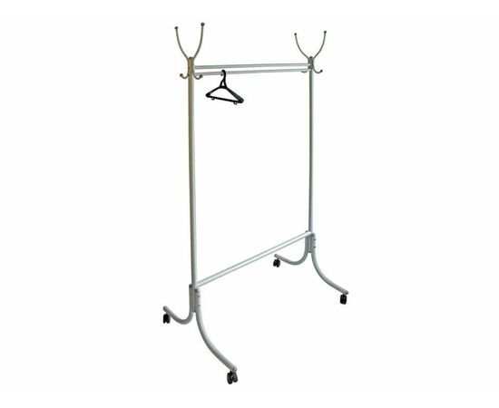 Вешалка напольная на колесах М 13 металлик | Интернет магазин мебели и декора LifeDekor