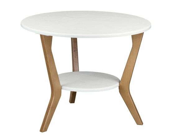 Стол журнальный BeautyStyle 13 белый/бук | Интернет магазин мебели и декора LifeDekor