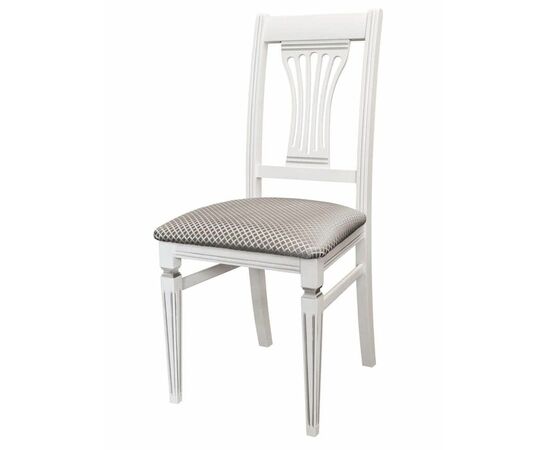 Стул Анри белый/серебро, Атина серебро | Интернет магазин мебели и декора LifeDekor