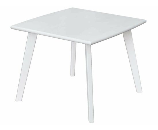 Стол журнальный Ретро квадратный снег | Интернет магазин мебели и декора LifeDekor