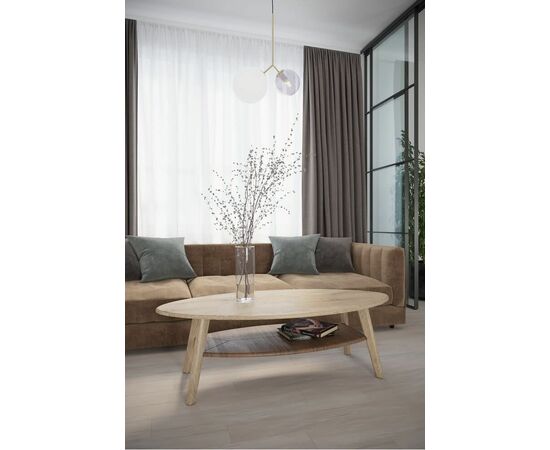 Стол журнальный Серфинг дуб сонома/акация | Интернет магазин мебели и декора LifeDekor