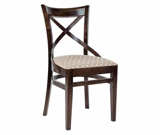 Стул Соло Венский 2, Темный орех,Ткань, шелк Призма 37/1 | Интернет магазин мебели и декора LifeDekor