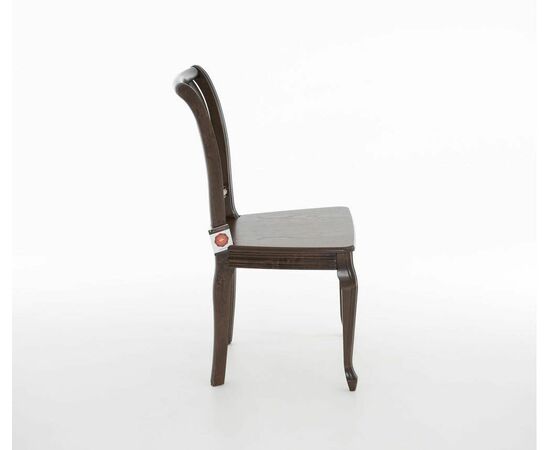 Стул Кабриоль, Жесткий, Орех темный, изображение 4 | Интернет магазин мебели и декора LifeDekor