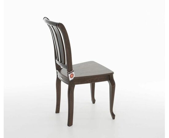 Стул Кабриоль, Жесткий, Орех темный, изображение 8 | Интернет магазин мебели и декора LifeDekor