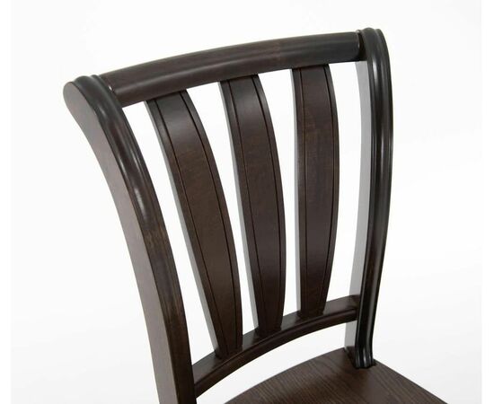 Стул Кабриоль, Жесткий, Орех темный, изображение 6 | Интернет магазин мебели и декора LifeDekor