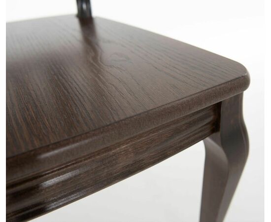 Стул Кабриоль, Жесткий, Орех темный, изображение 11 | Интернет магазин мебели и декора LifeDekor