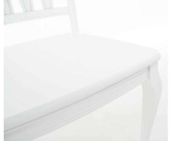 Стул Кабриоль Жесткий, Белый, изображение 7 | Интернет магазин мебели и декора LifeDekor