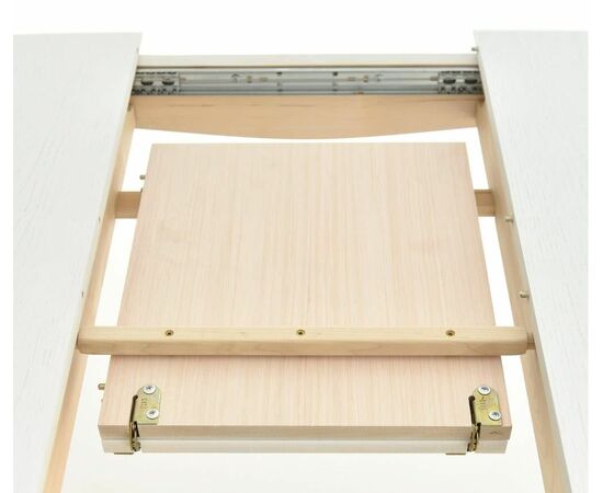 Стол Кабриоль, Эмаль белая/Патина серебро, изображение 4 | Интернет магазин мебели и декора LifeDekor