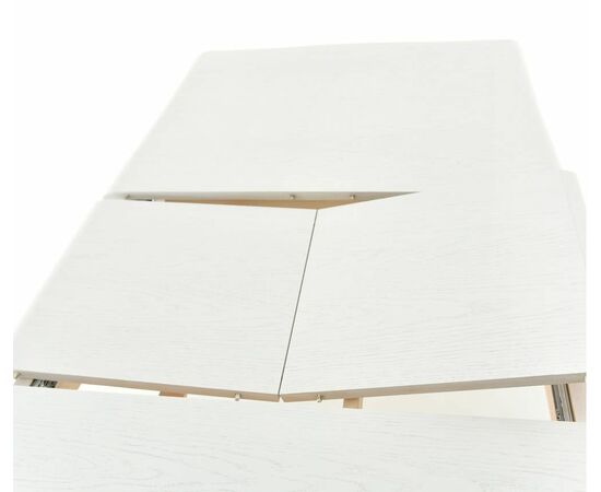 Стол Кабриоль, Эмаль белая/Патина серебро, изображение 5 | Интернет магазин мебели и декора LifeDekor