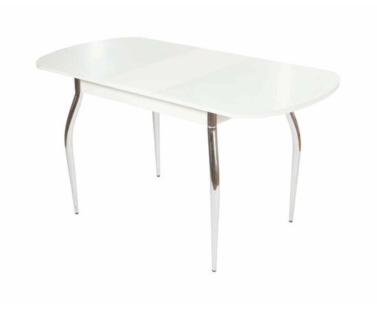 Стол Ривьера СВ, Стекло, Белый, изображение 3 | Интернет магазин мебели и декора LifeDekor