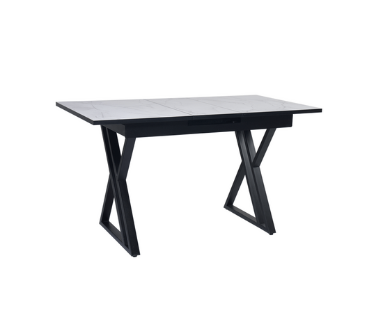 Стол Саен 18 Черный/Жемчужный Перито, изображение 3 | Интернет магазин мебели и декора LifeDekor