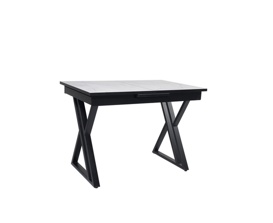 Стол Саен 18 Черный/Жемчужный Перито, изображение 2 | Интернет магазин мебели и декора LifeDekor