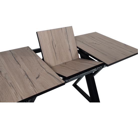 Стол Саен 18 Черный/Дуб Кера, изображение 3 | Интернет магазин мебели и декора LifeDekor