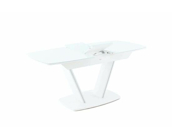 Стол Дрезден, Белый/Белый матовый шагрень, изображение 4 | Интернет магазин мебели и декора LifeDekor