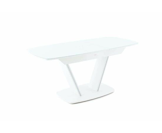 Стол Дрезден, Белый/Белый матовый шагрень, изображение 5 | Интернет магазин мебели и декора LifeDekor